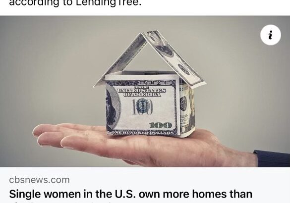 Single women who live by themselves are more likely than single men who live by themselves to own a home in 47 of 50 states.